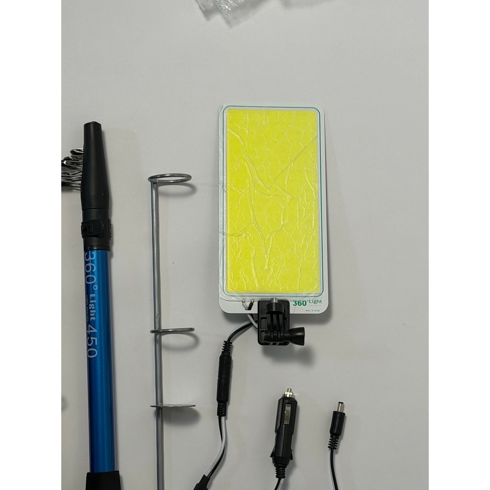 Fishing Light Kit – 360 Light 450 Portable Telescoping LED Night - with Remote - Picture 2 of 6